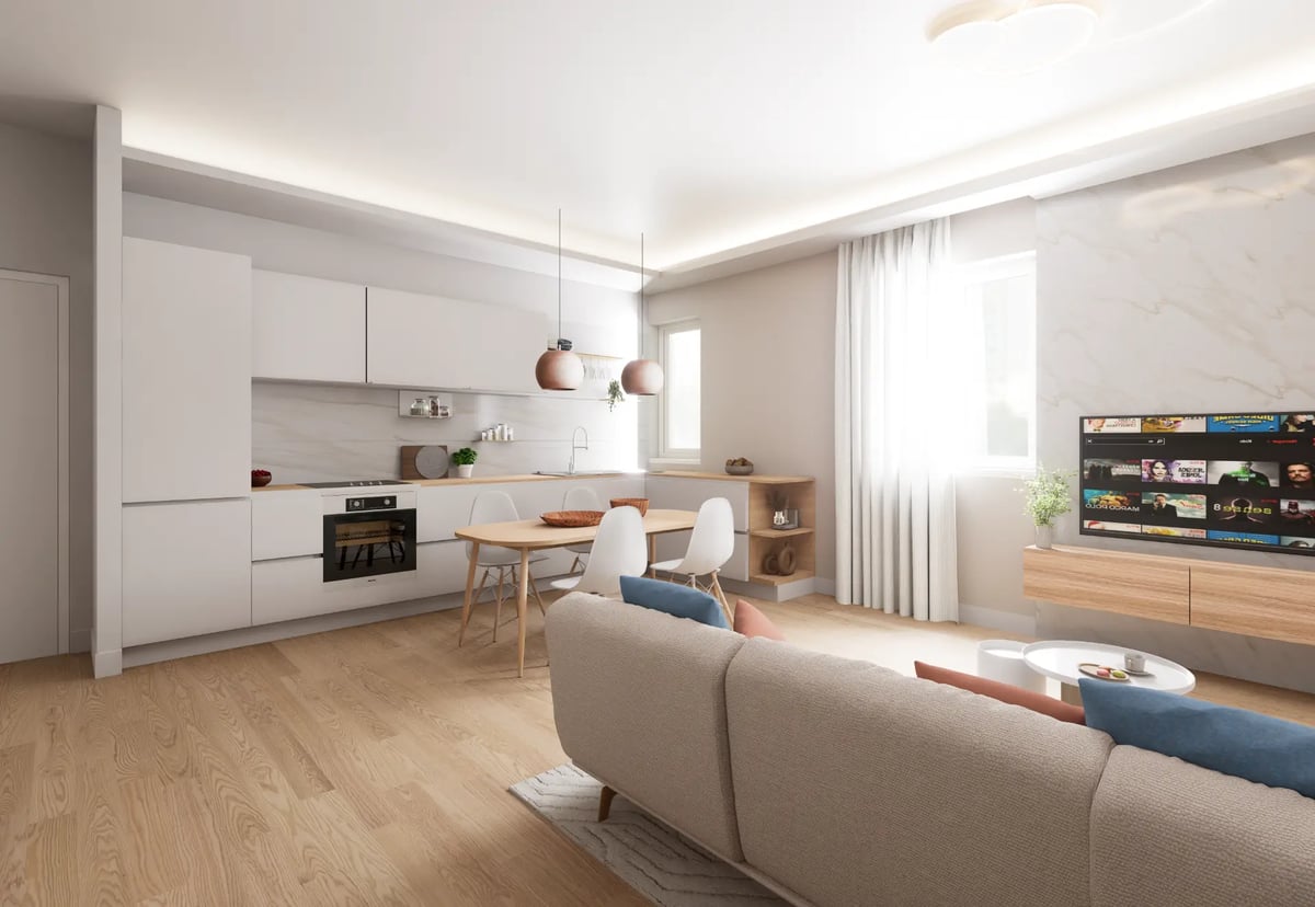 Trilocale con terrazzo, foto 3